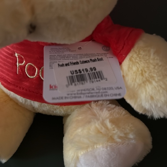 NWT Disney Baby Pooh and Friends Cuteeze Plush, 12x9 - Picture 3 of 6